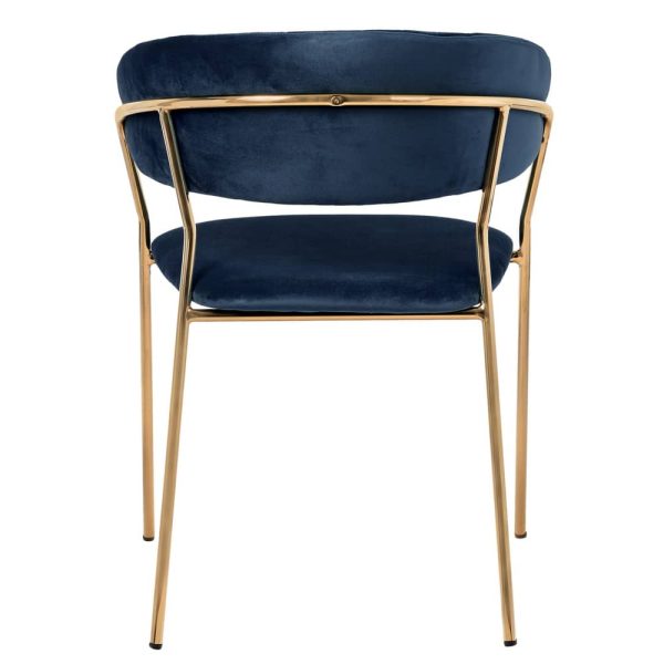 stul-turin-sinij-s-zolotymi-nozhkami-4 Стул Turin синий с золотыми ножками — изображение 5
