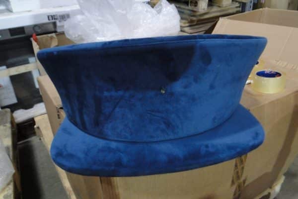 Стул Turin синий с золотыми ножками FR 0557Y — изображение 4