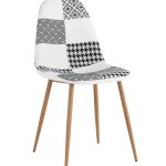 Стул Валенсия SN пэчворк черно-белый