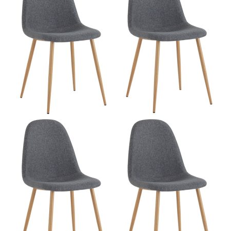 Стул Валенсия SN темно-серый 4 шт
