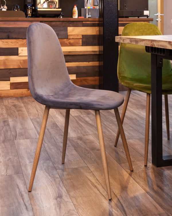 Стул Валенсия велюр серый — изображение 3