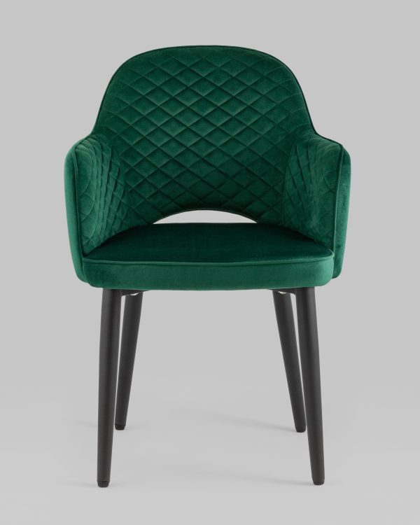 Стул Венера диамант велюр изумрудный — изображение 2