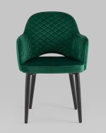 Стул Венера диамант велюр изумрудный 2 шт — изображение 2