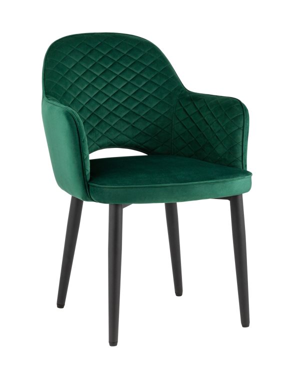 Стул Венера диамант велюр изумрудный Стул Венера диамант велюр изумрудный