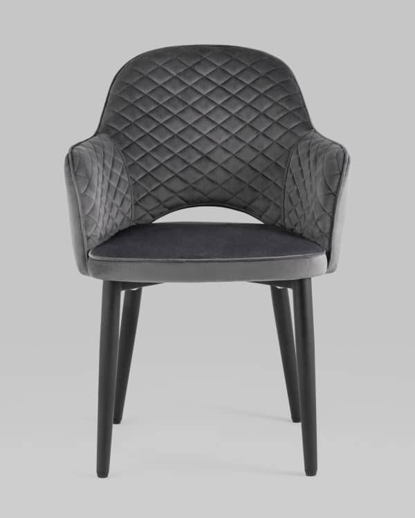 Стул Венера диамант велюр серый — изображение 2