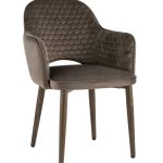 Стул Венера Хани велюр коричневый ножки дерево