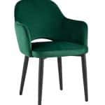 Стул Венера велюр изумрудный