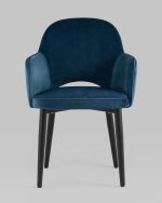 Стул Венера велюр сине-зеленый 2 шт — изображение 2