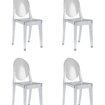 Стул Victoria Ghost NEW прозрачный 4 шт.