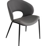 Стул Вивьен экокожа серый