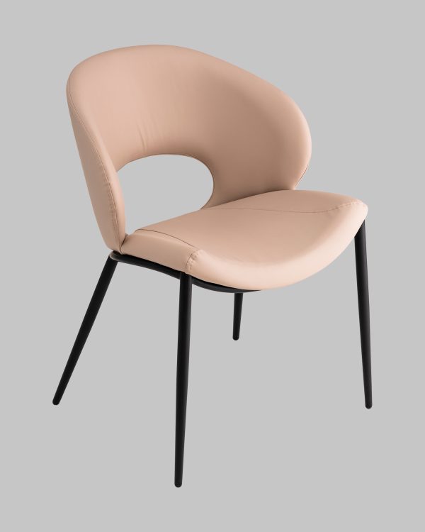 Стул Вивьен экокожа светло-бежевый — изображение 2