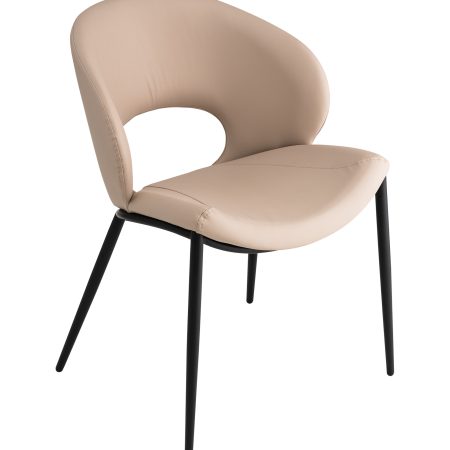 Стул Вивьен экокожа светло-бежевый