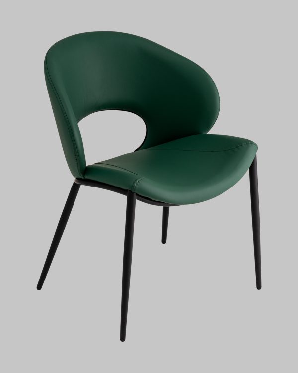 Стул Вивьен экокожа зеленый — изображение 2
