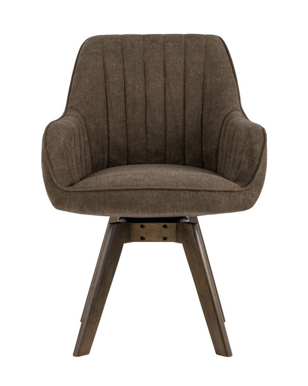 Стул вращающийся MANS коричневый — изображение 2