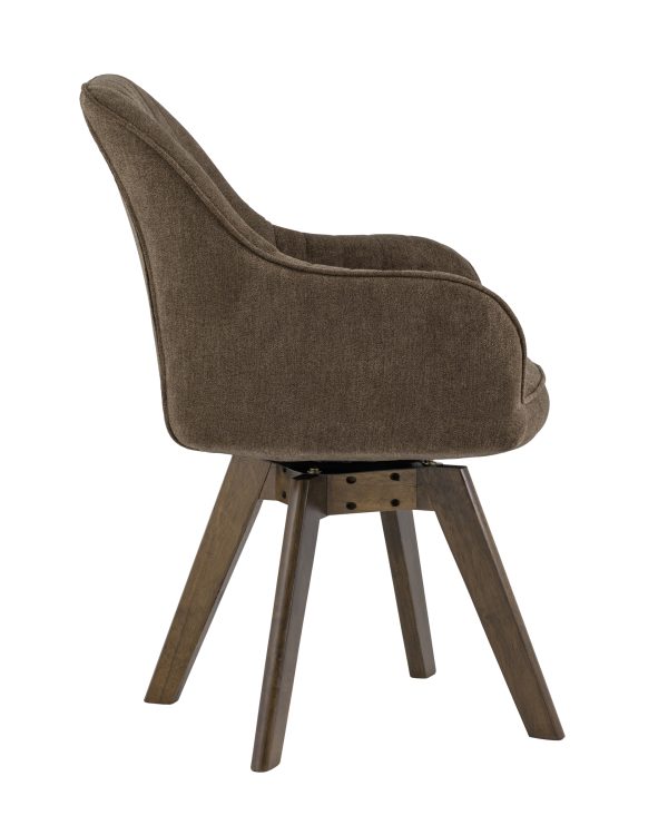 Стул вращающийся MANS коричневый — изображение 3