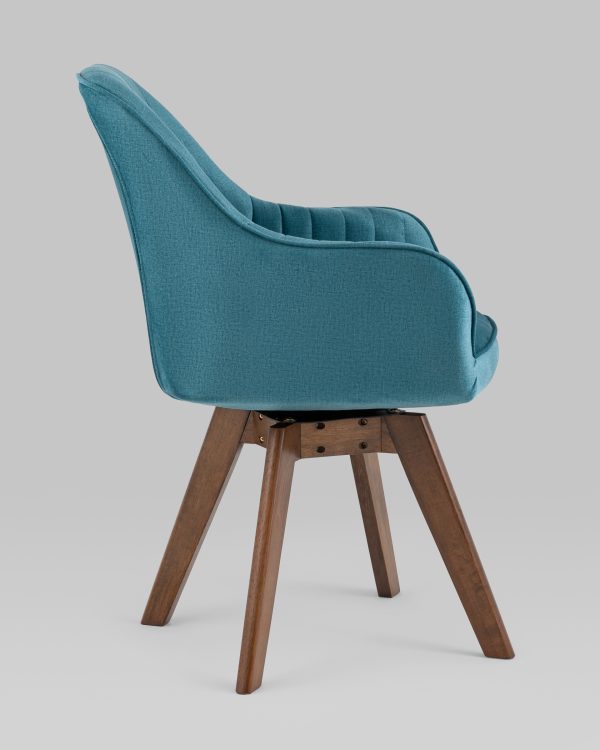 stul-vrashhajushhijsja-mans-new-birjuzovyj-2-sht-2 Стул вращающийся MANS NEW бирюзовый 2 шт — изображение 3