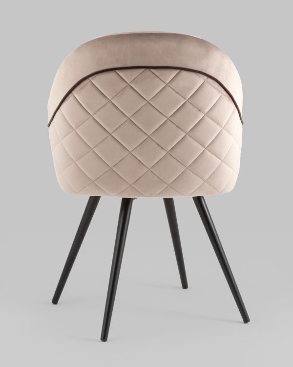 stul-vrashhajushhijsja-novel-veljur-sero-korichnevyj-2 Стул вращающийся Новел велюр серо-коричневый — изображение 3