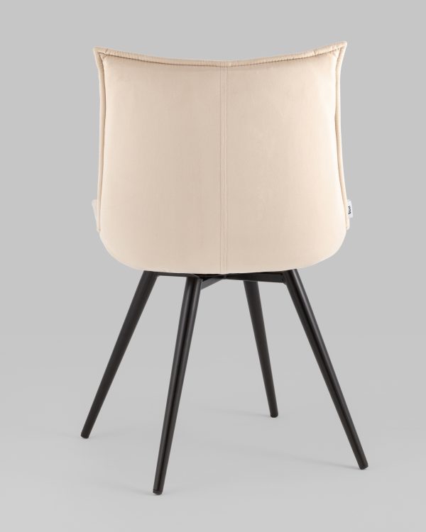 stul-vrashhajushhijsja-robb-veljur-bezhevyj-2 Стул вращающийся Робб велюр бежевый — изображение 3