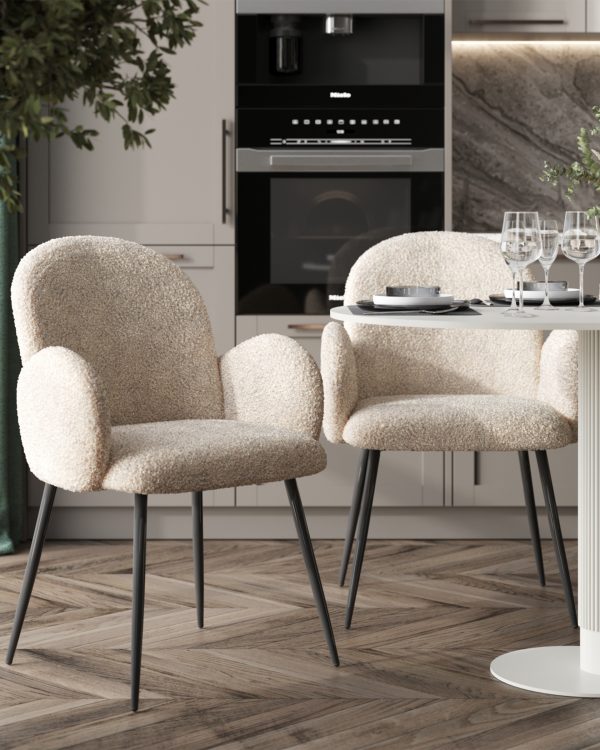 Стул Wave тэдди белый — изображение 3