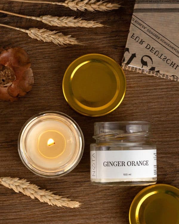 Свеча ароматическая Nota Ginger orange