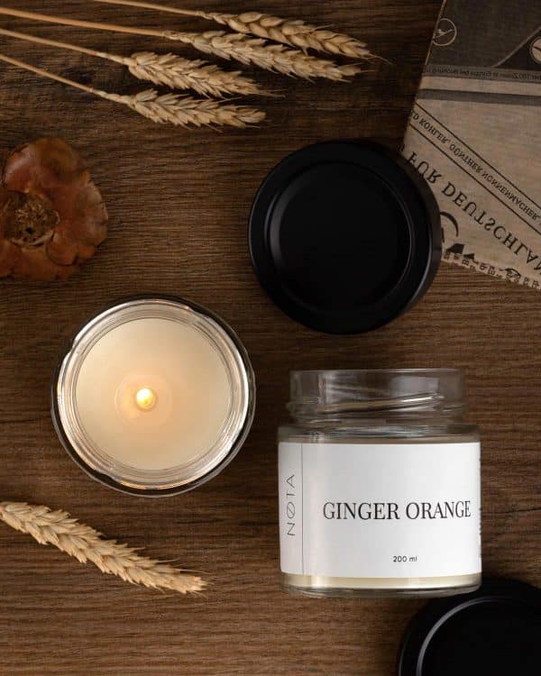 Свеча ароматическая Nota Ginger orange