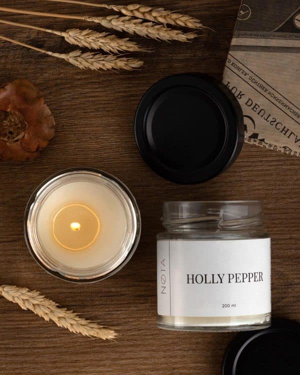 Свеча ароматическая Nota Holly pepper