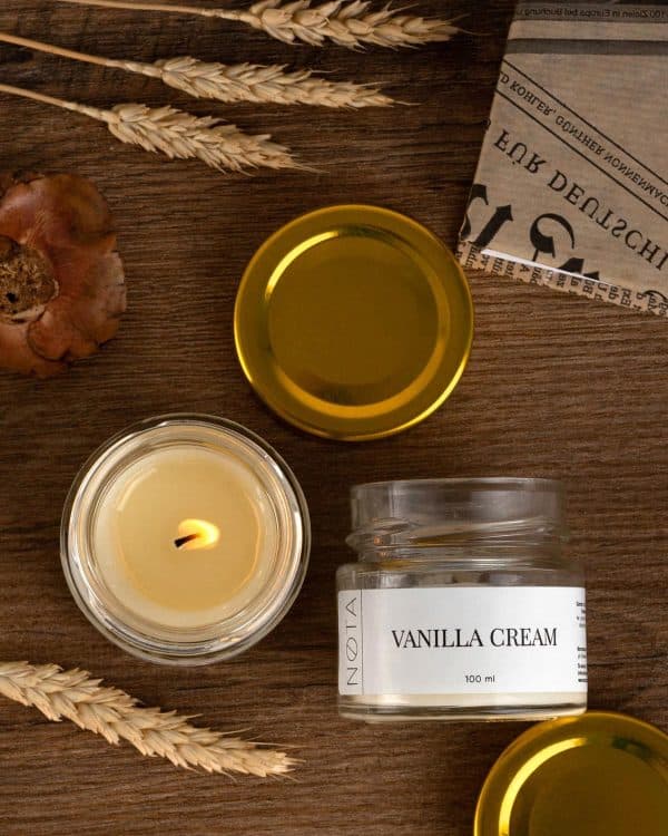 Свеча ароматическая Nota Vanilla cream