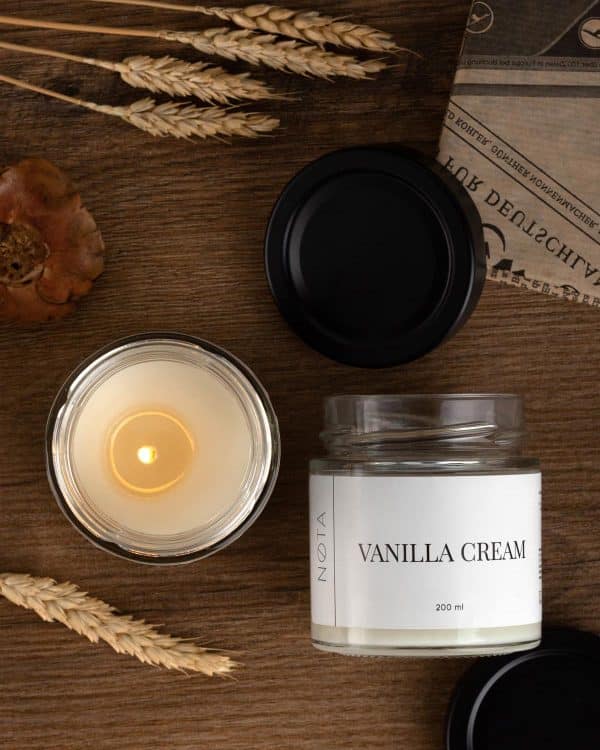 Свеча ароматическая Nota Vanilla cream