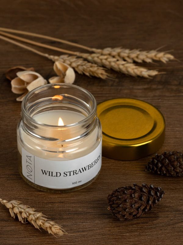 Свеча ароматическая Nota Wild strawberry, 100 мл — изображение 3