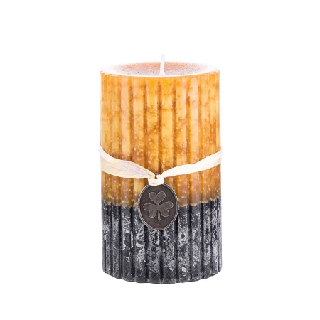 Свеча столбик Лимон