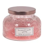 Свеча в банке Sweet Rosy 13см