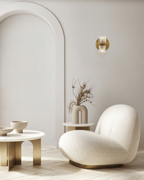 Светильник настенный Moderli V11016-2W Brass — изображение 3