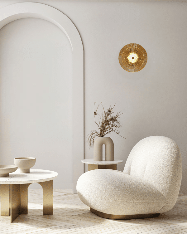 Светильник настенный светодиодный Moderli V11022-WL Brass — изображение 3