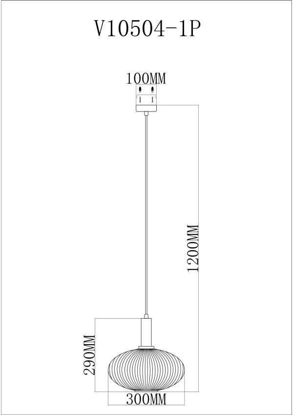 Светильник подвесной Moderli V10504-1P Boise — изображение 3