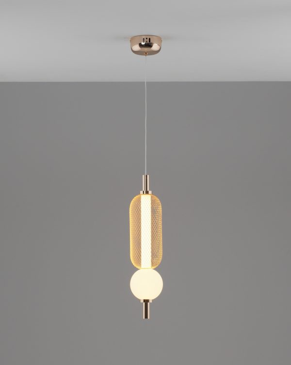 Светильник подвесной светодиодный Moderli V11255-PL Lattice — изображение 2