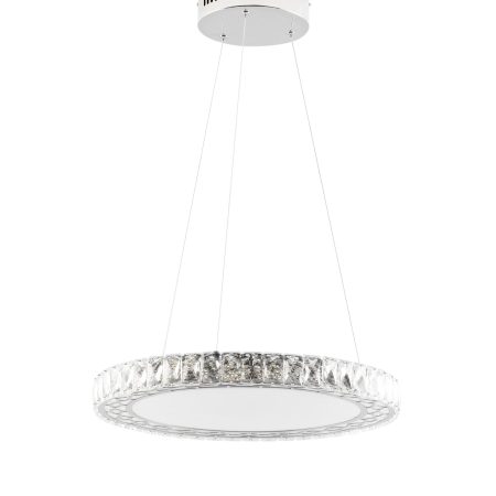 Светодиодная подвесная люстра Moderli V1600-PL Ice