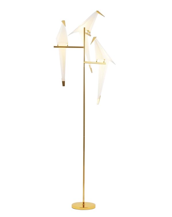 Светодиодный торшер Moderli V3075-3FL origami Birds 3*LED*6W