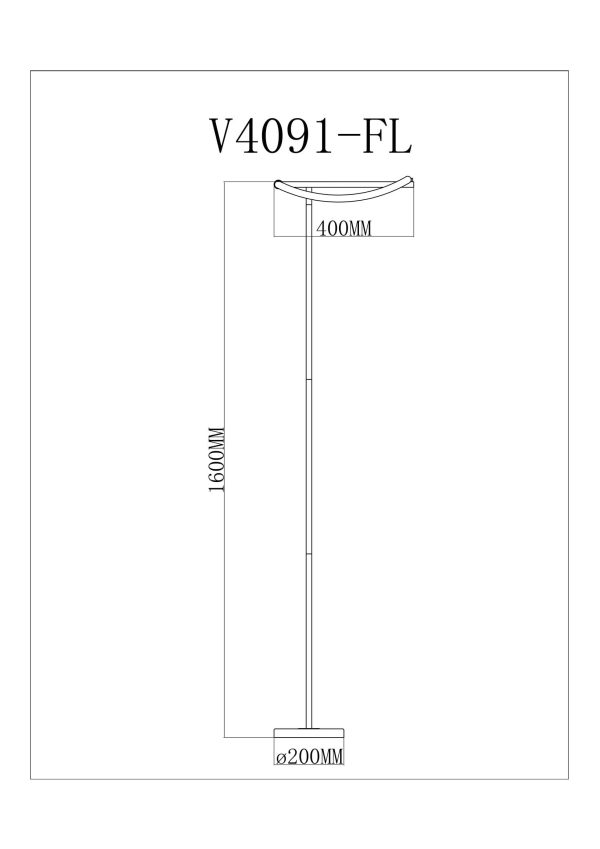 Светодиодный торшер Moderli V4091-FL True — изображение 3