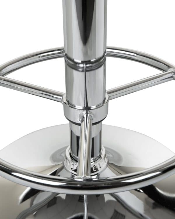 Табурет барный DOBRIN BRUNO, чёрно-белый — изображение 3