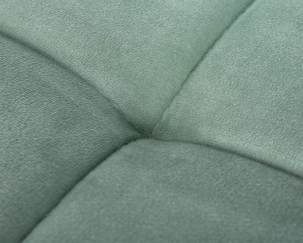 Табурет барный DOBRIN BRUNO, пудрово-мятный велюр (MJ9-87) — изображение 3