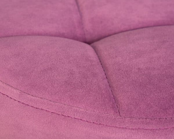 Табурет барный DOBRIN BRUNO, пудрово-сиреневый велюр (MJ9-52) — изображение 3