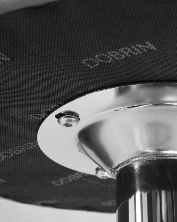 Табурет барный DOBRIN BRUNO, серый велюр (MJ9-75) — изображение 5