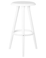 Табурет барный DOBRIN ROYCE WHITE, белый (W-02) — изображение 3