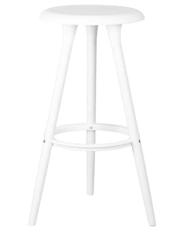 Табурет барный DOBRIN ROYCE WHITE