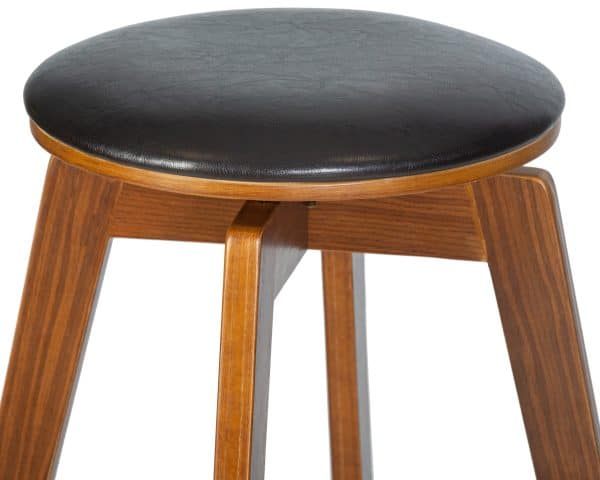 Табурет барный DOBRIN TOM'77, цвет черный глянец PU ABD 002 — изображение 4