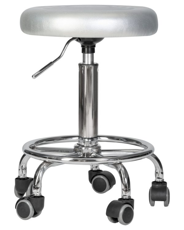 Табурет мастера DOBRIN BILLY, серебряный — изображение 4