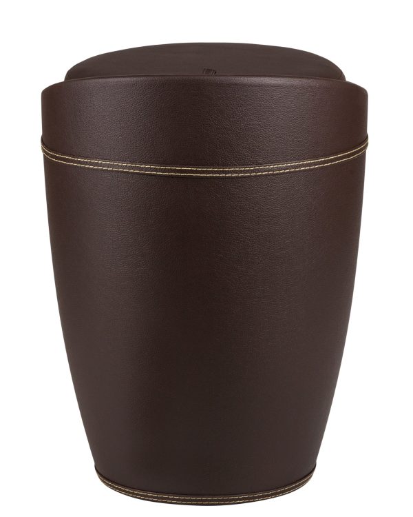 Табурет с местом для хранения LM-1100HPVC, коричневый — изображение 5
