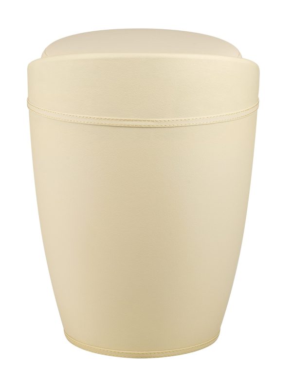 Табурет с местом для хранения LM-1100HPVC, кремовый — изображение 5