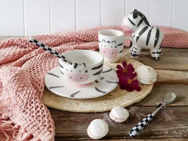 Тарелка Funny Animals розовый — изображение 2