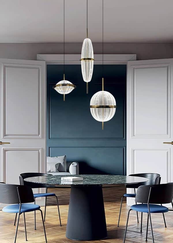 Подвесной светильник 8631P/C copper/clear — изображение 2